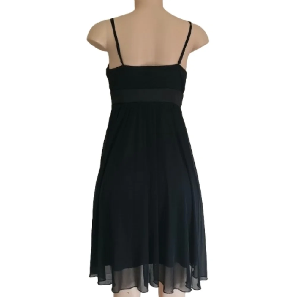 Y2K Black Baby Doll Dress Size Small